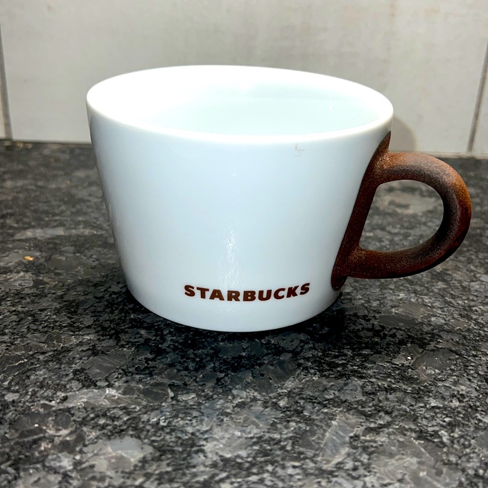 Starbucks coffee mug.  Like new. Rare find. I’ve never seen one. Rustic handle